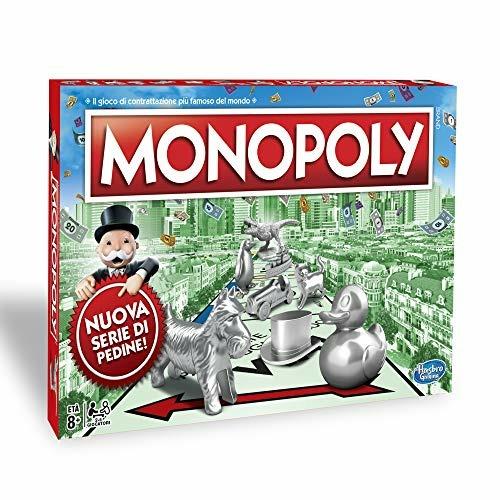 Monopoly - Classico (gioco in scatola Gaming) - Hasbro - Monopoly - Giochi  di ruolo e strategia - Giocattoli | IBS