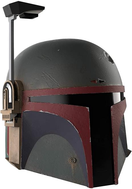 Hasbro Star Wars, The Black Series, Casco premium elettronico di Boba Fett (ricorazzato), replica 1:1 collezionabile - 2