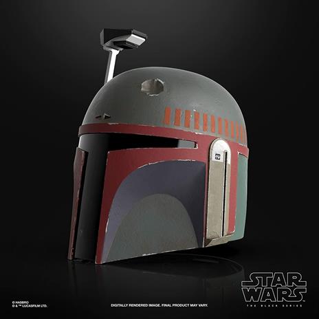 Hasbro Star Wars, The Black Series, Casco premium elettronico di Boba Fett (ricorazzato), replica 1:1 collezionabile - 6