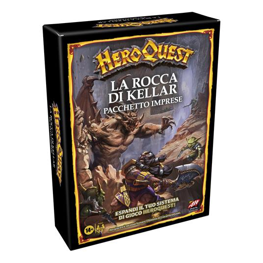 Heroquest. La rocca di Kellar. Gioco da tavolo