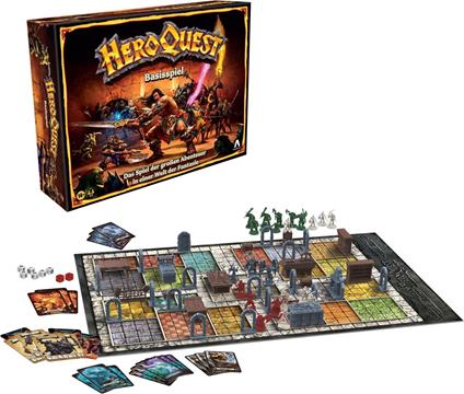 Heroquest Game System Gioco Da Tavolo Heroquest German Hasbro