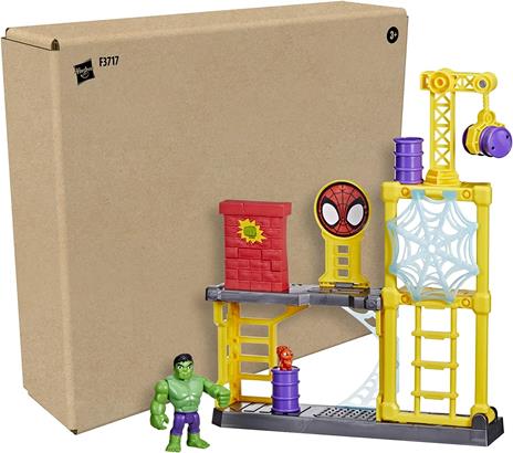 Hasbro Marvel Spidey e I Suoi Fantastici Amici - Hulk Spaccatutto, playset per età prescolare - 3