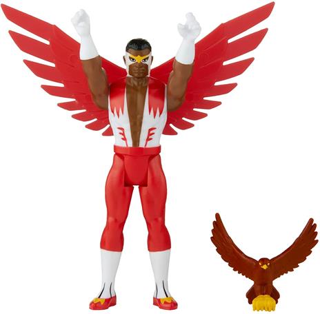 Hasbro Marvel Legends Series, Retro 375 Collection, Falcon, action figure collezionabile da 9,5 cm - 3