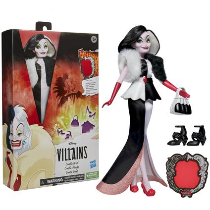 Hasbro Disney Villains - Crudelia De Mon, fashion doll con accessori e  vestiti rimovibili - Hasbro - Disney Villains - Bambole Fashion -  Giocattoli | IBS