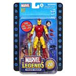 Hasbro Marvel Legends Series, 20th Anniversary Series 1 Iron Man, action figure da collezione da 15 cm