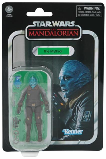 Star Wars Vintage Collection Mythrol Toy, The Mandalorian Figure per Bambini dai 4 Anni in su, Colore Cranberry, F4464