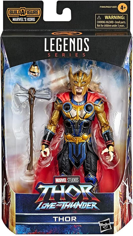 Hasbro Marvel Legends Series, Thor, action figure da 15 cm, ispirata al  film Thor: Love and Thunder, include 3 accessori