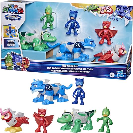 Pjmasks hero animal power trio