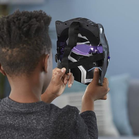 Hasbro Marvel Black Panther, Legacy Collection, Maschera Vibranium di Black Panther con effetti speciali - 7