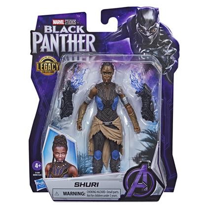 Hasbro Marvel Black Panther, Marvel Studios Legacy Collection, action figure collezionabile  di Shuri in scala da 15 cm