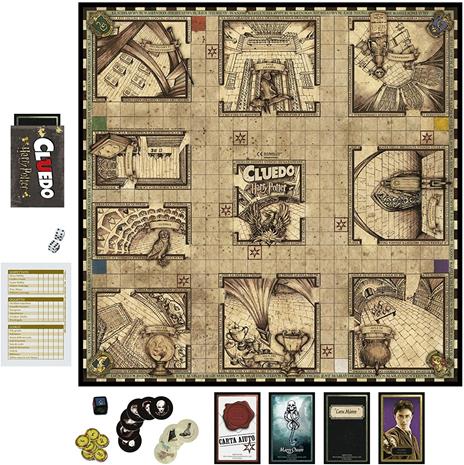 Cluedo Harry Potter - gioco da tavolo Hasbro Gaming, per 3-5 giocatori, dagli 8 anni in su - 5