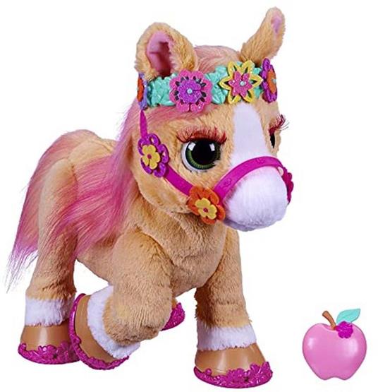 FurReal - Cinnamon, Il Mio Pony Stiloso, peluche interattivo da 35 cm, con oltre 80 suoni e reazioni - 3