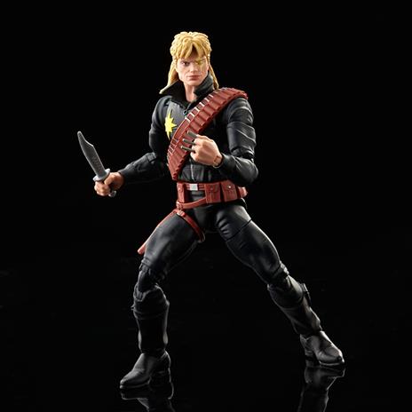 Hasbro- Marvel Legends Series X-Men Classic Longshot, Giocattolo da 15,2 cm, 4 Accessori, Multicolore, F3977 - 6