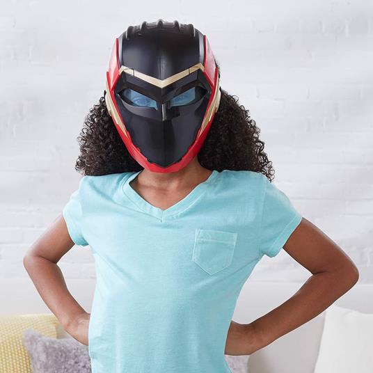 Hasbro Black Panther: Wakanda Forever, Maschera FX ribaltabile di Ironheart con LED che si illuminano - 4