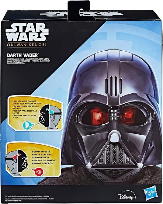 Hasbro Star Wars - Darth Vader, maschera elettronica con modificatore di  voce - Hasbro - TV & Movies - Giocattoli | IBS