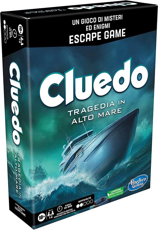 Cluedo Escape - Tragedia in alto mare, un gioco di misteri ed enigmi in versione Escape Game - 2