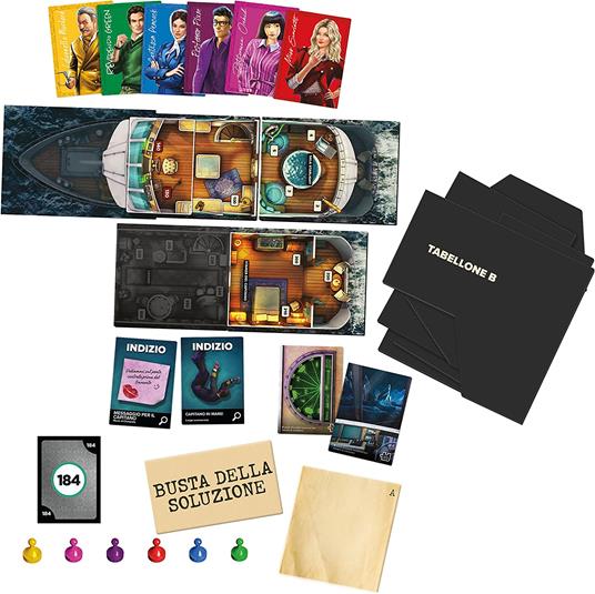 Cluedo Escape - Tragedia in alto mare, un gioco di misteri ed enigmi in  versione Escape Game - Hasbro - Games - Giochi di abilità - Giocattoli