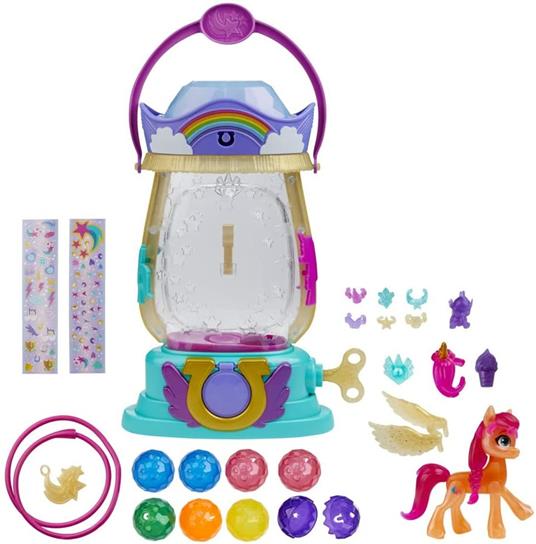 My Little Pony: Una Nuova Generazione, La Lanterna Magica, giocattolo che  si illumina con 25 pezzi - Hasbro - Casa delle bambole e Playset -  Giocattoli | IBS