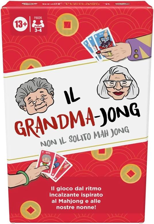 Il Grandma-Jong, un gioco di carte dal ritmo incalzante per 3-4 giocatori, ispirato al Mahjong e a 2 nonne