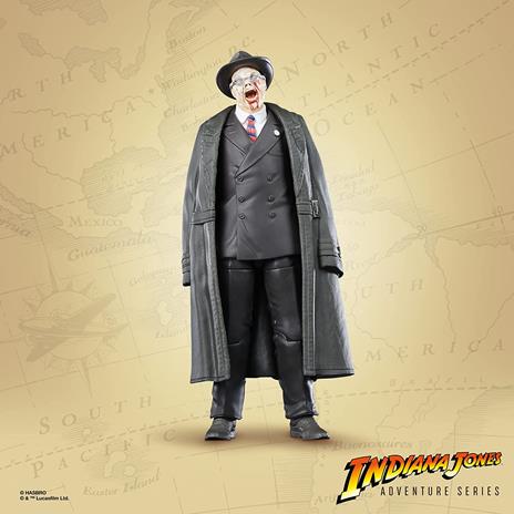 Hasbro Indiana Jones e i Predatori dell'arca perduta, Adventure Series, Giocattolo del Maggiore Arnold Toht, 15 cm - 6