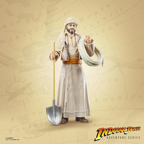 Hasbro Fans Adventure Series: Indiana Jones - Sallah Action Figure (15cm) (Excl.) (F6063) - 4