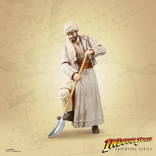 Hasbro Fans Adventure Series: Indiana Jones - Sallah Action Figure (15cm) (Excl.) (F6063) - 5