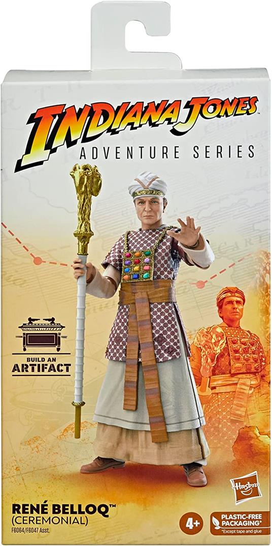 Indiana Jones e i Predatori dell'arca perduta, Adventure Series, René Belloq (Cerimoniale), 15 cm - 2