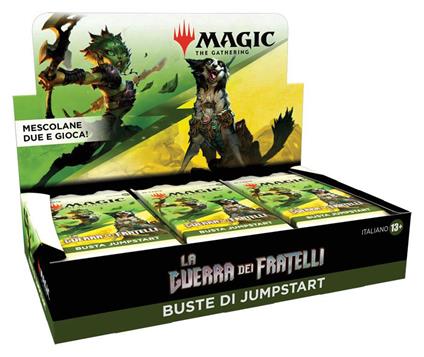 Magic La Guerra dei Fratelli Box 18 Buste Jumpstart