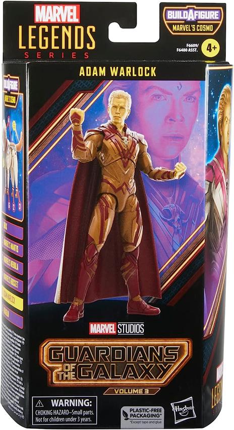 Hasbro Marvel Legends Series - Adam Warlock, Action Figure ispirate al Film Guardiani della Galassia Vol. 3", da 15 cm - 2