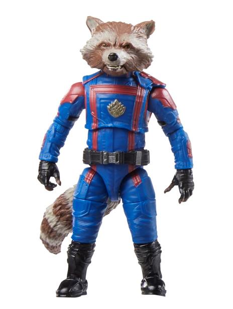 Hasbro Marvel Legends Series, Marvel's Rocket, Action Figure ispirate al Film Guardiani della Galassia Vol. 3", da 15 cm