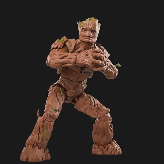 Hasbro, Marvel, Legends Series, Groot, Action Figure ispirate al Film Guardiani della Galassia Vol. 3", da 15 cm - 4