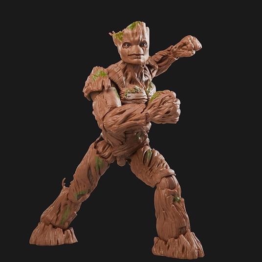 Hasbro, Marvel, Legends Series, Groot, Action Figure ispirate al Film Guardiani della Galassia Vol. 3", da 15 cm - 5