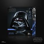 Hasbro Star Wars The Black Series, casco elettronico premium di Darth Vader