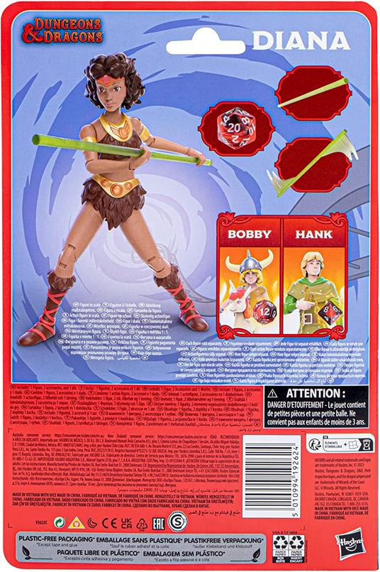 Dungeons & Dragons Action Figura Diana 15 Cm Hasbro - 3