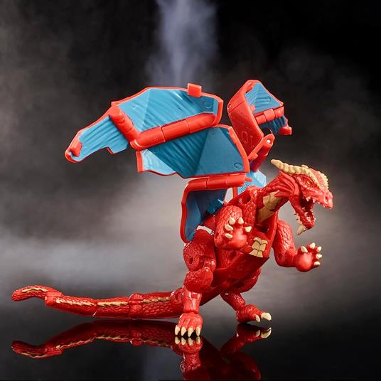 Dungeons & Dragons Hasbro L'onore dei ladri, D&D Dicelings, Drago Rosso Themberchaud, dado trasformabile, d20 gigante - 5