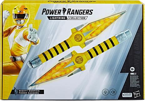 Power Rangers Fulminecollection Premium Roleplay Replica 2022 Mighty Morphin Power Daggers Hasbro - 2