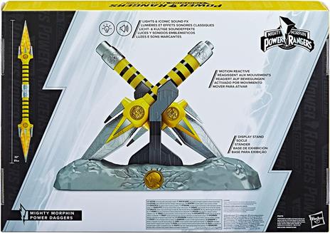 Power Rangers Fulminecollection Premium Roleplay Replica 2022 Mighty Morphin Power Daggers Hasbro - 3