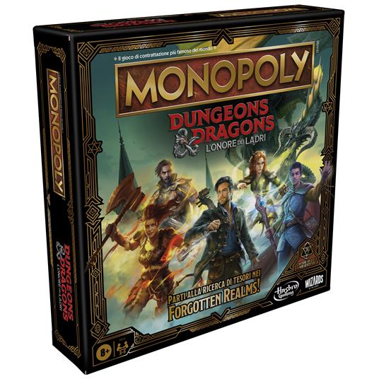 HASBRO Monopoly Dungeons and Dragons Movie - L'onore dei ladri