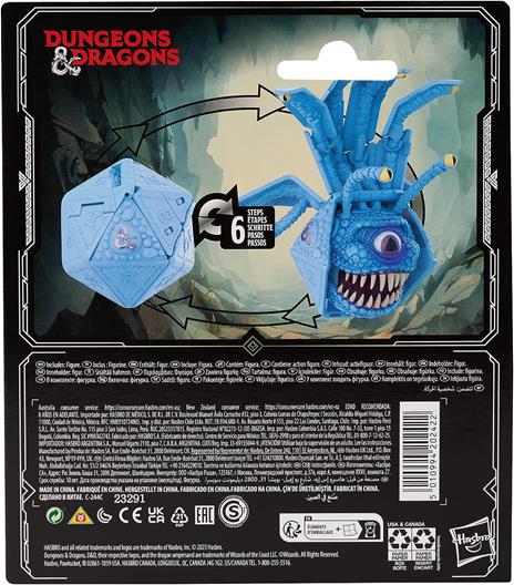 Dungeons & Dragons, Dicelings Beholder Blu, Drago D&D collezionabile per Adulti, Action Figure Giocattolo - 2
