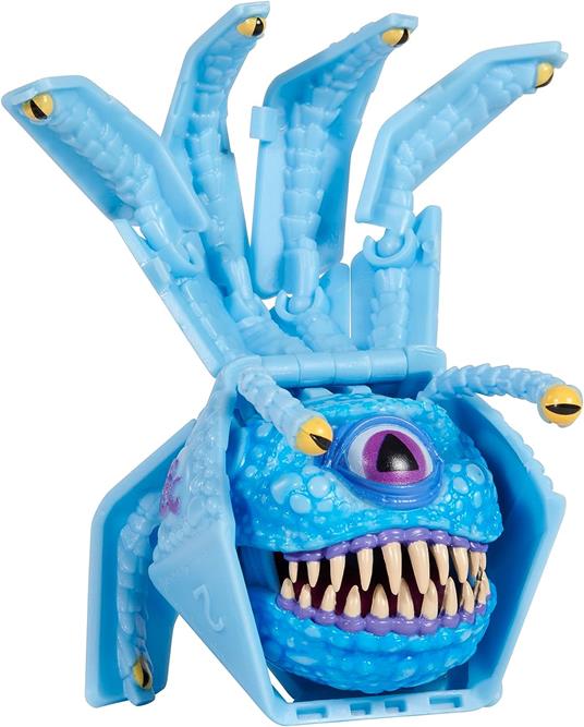 Dungeons & Dragons, Dicelings Beholder Blu, Drago D&D collezionabile per Adulti, Action Figure Giocattolo - 3