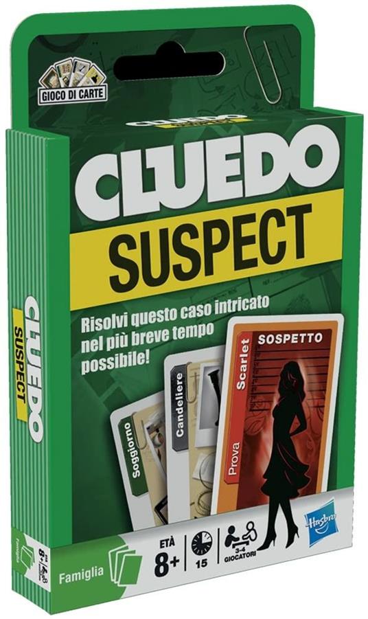 Hasbro - Cluedo Escape Mistero all'Hotel Black - Gioco da Tavolo – Taverna  del Gargoyle