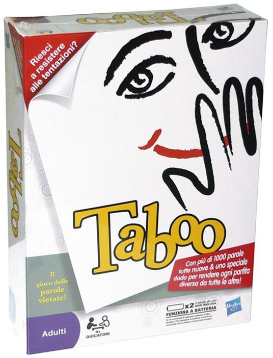 Taboo - Hasbro - Hasbro Gaming - Giochi di abilità - Giocattoli | IBS