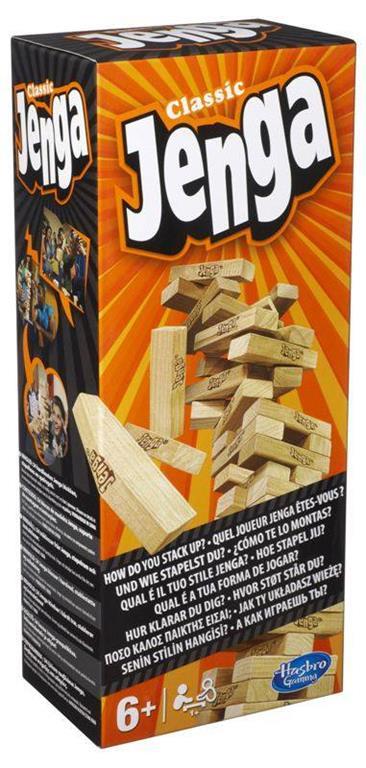 Jenga - Hasbro - Hasbro Gaming - Giochi di abilità - Giocattoli | IBS