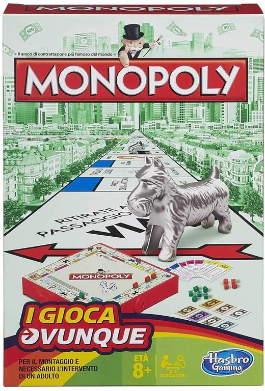 Monopoly - Travel (gioco in scatola, Hasbro Gaming) - Hasbro - Games -  Giochi di ruolo e strategia - Giocattoli | IBS