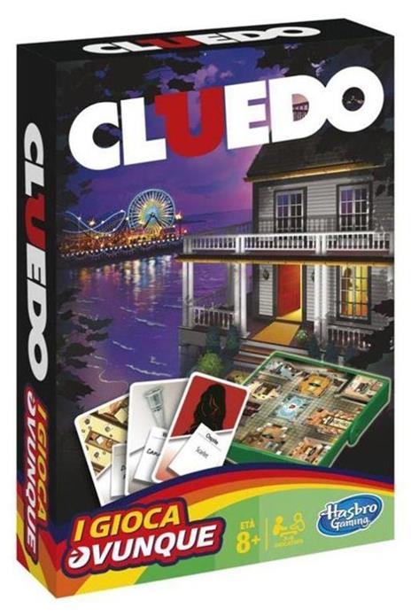 Cluedo - Travel (gioco in scatola, Hasbro Gaming) - Hasbro - Games - Giochi  di ruolo e strategia - Giocattoli | IBS