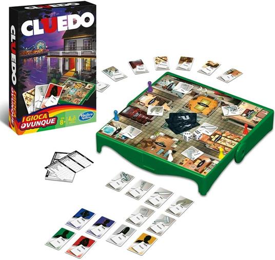 Cluedo - Travel (gioco in scatola, Hasbro Gaming) - Hasbro - Games - Giochi  di abilità - Giocattoli | IBS