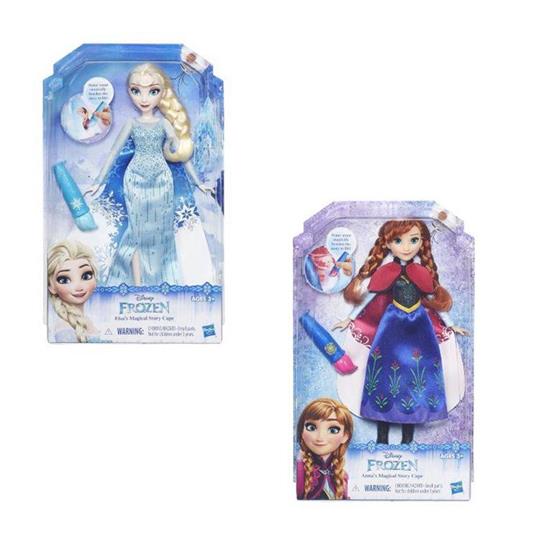 Bambola Elsa con Mantello Cambia Colore Frozen - 2