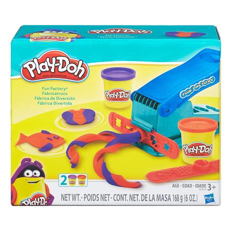 Play-Doh. Fabbrica base (Macchina divertente con 2 colori di pasta da modellare) - 2