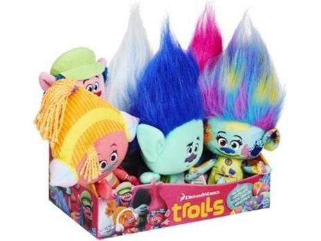 Trolls peluche base 25 cm cooper