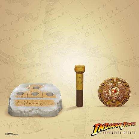 Hasbro Indiana Jones e i Predatori dell'Arca Perduta, Adventure Series, Amuleto dell'Asta di Ra, Replica 1:1 - 5